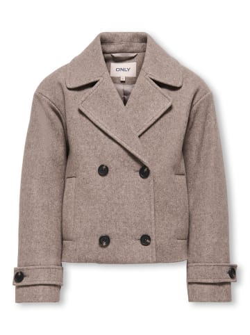 KIDS ONLY Pea Coat in Taupe Gray
