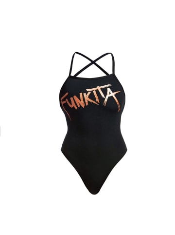 Funkita Badeanzug  Bronzed in schwarz