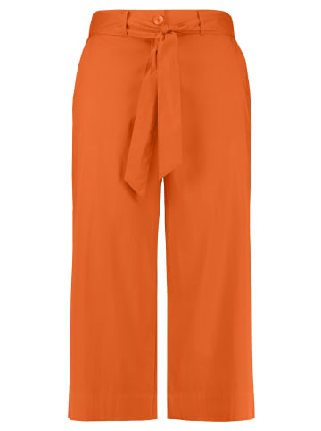 SAMOON Hose Freizeit verkürzt in Happy Orange