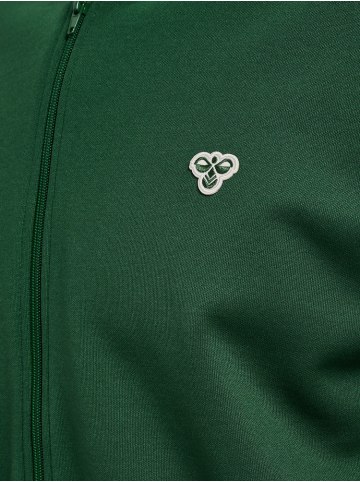 Hummel Trainingsjacke "Archive Regular Poly Zip Jacket" in Grün