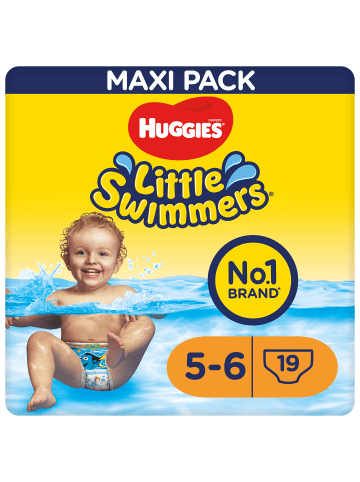 Huggies Little Swimmers Schwimmwindeln Badewindelhose Größe 5-6 12-18 kg 4x19 St.