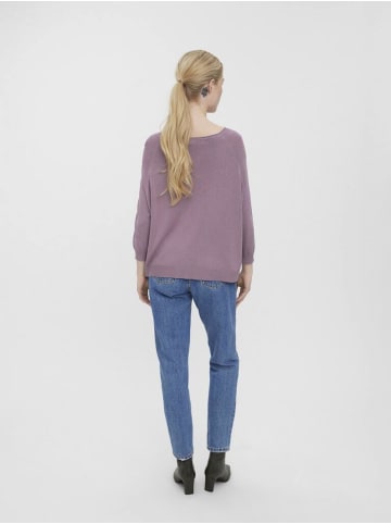 Vero Moda Langarmshirt in elderberry