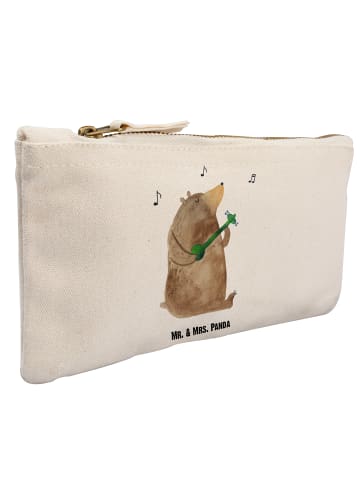 Mr. & Mrs. Panda Mäppchen Bär Lied ohne Spruch in Weiß
