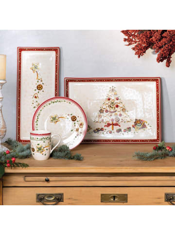 Villeroy & Boch Gebäckplatte Winter Bakery Delight 40 x 27,5 cm bunt in bunt