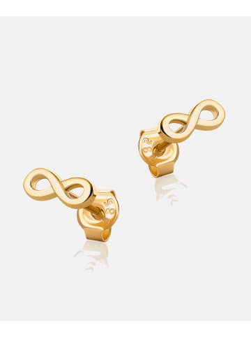Diamant L'éternel Ohrringe aus 375 Gelbgold