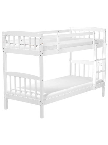 Beliani Kinderbett REVIN in Weiß - (W) 97 x (H) 150 x (L) 208 cm