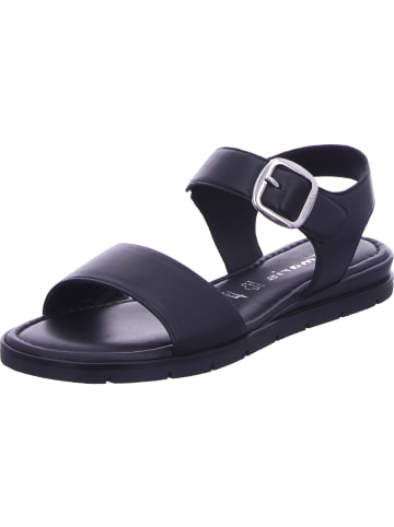 Tamaris Sandale in schwarz