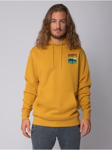wat? Apparel Sweatshirt Good Vibe in Ochre