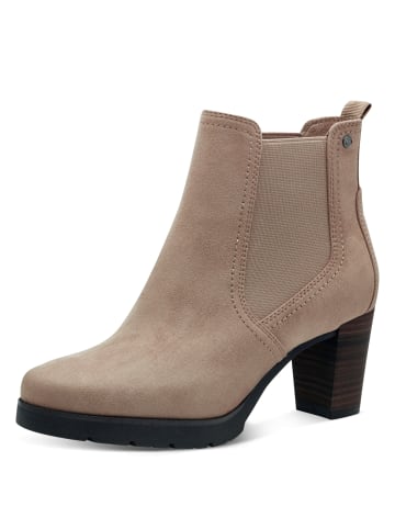 Tamaris Reißverschlussstiefelette in taupe