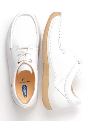 wolky Schnürschuh in weiß