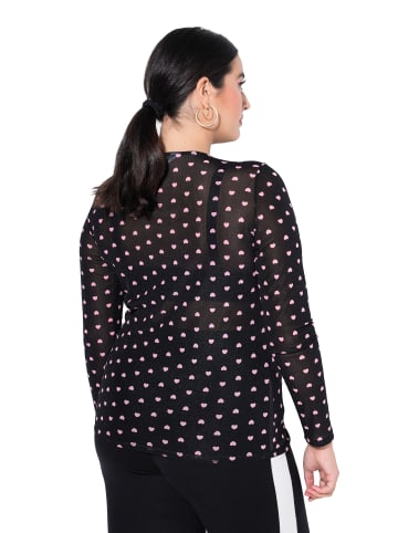 Studio Untold Langarmshirt in schwarz