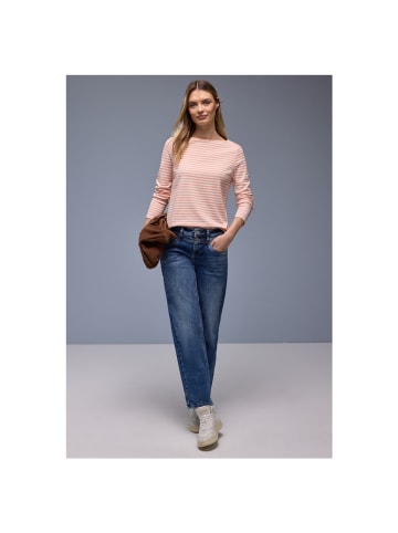 Street One Langarmshirt in light apricot