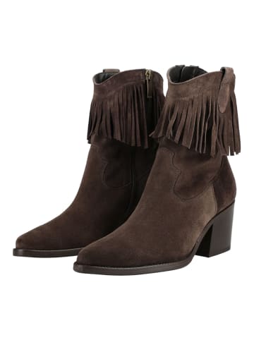 Paul Green Stiefelette in Dunkelbraun
