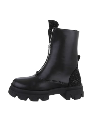 Ital-Design Stiefelette in Schwarz