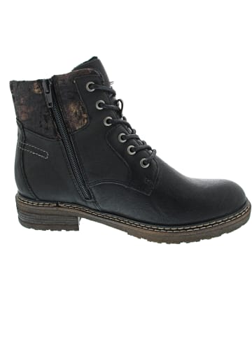 rieker Schnürstiefel Schwarz