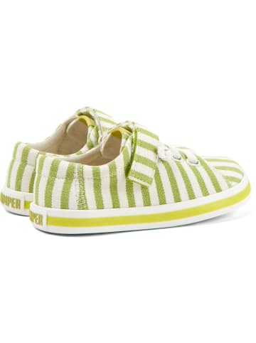 Camper Sneaker " Peu " in Grün / Weiß