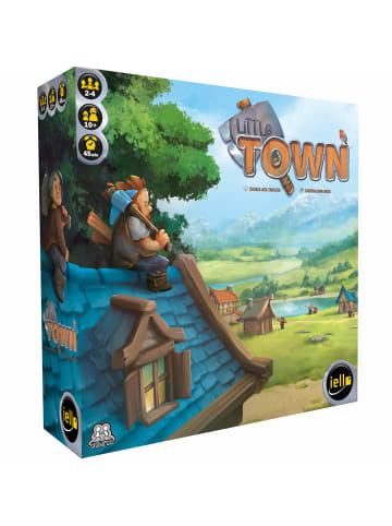 iello Gesellschaftsspiel Little Town in Bunt