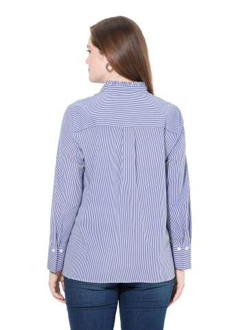 Ulla Popken Trachtenbluse in lila