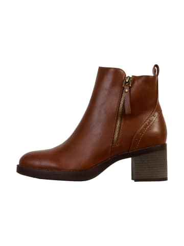 Divine Factory Stiefeletten mit Reißverschluss Braun