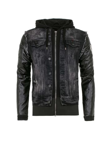 Cipo & Baxx Jacke in schwarz