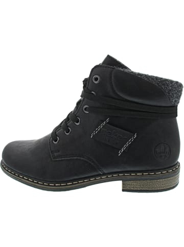 rieker Schnürstiefel Schwarz