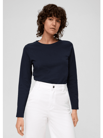 s.Oliver T-Shirt langarm in Blau