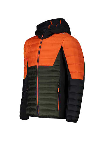 Campagnolo Funktionsjacke BOYS HYBRID JACKET FIX HOOD in Arancio