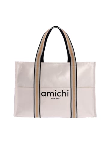 Amichi Strandtasche Sibilina (B)52 x (H)36 x (T)18 cm in Weiß