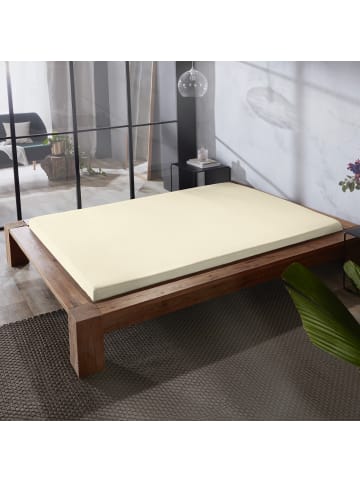 Erwin Müller Mako-Satin Spannbettlaken Landshut in natur