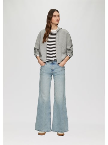 s.Oliver Sweatshirt Jacke langarm in Grau