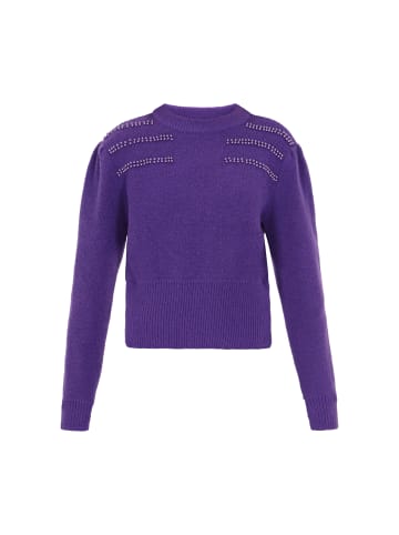 myMo Women Sweater in purple