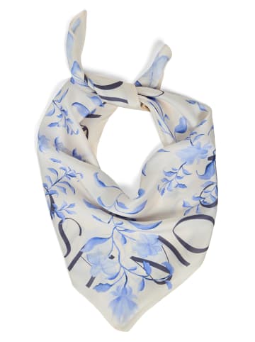 Mos Mosh MMOrchid Scarf Tuch in ecru blau - 0001