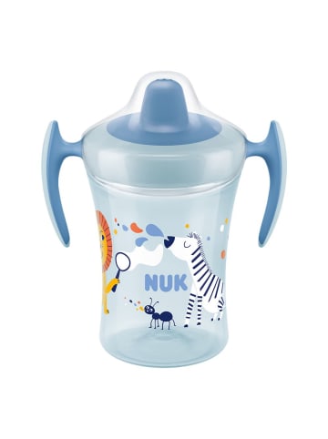 NUK Trinklern-Becher Evolution Trainer Cup 230 in blau,motiv