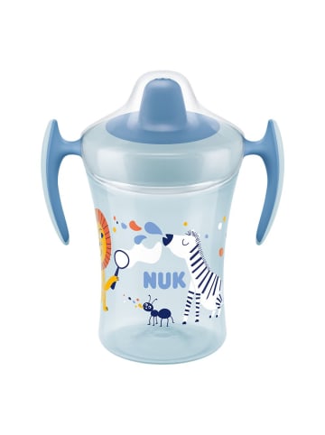 NUK Trinklern-Becher Evolution Trainer Cup 230 ml - mit in blau,motiv