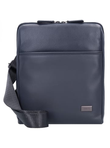 BRIC`s Torino Umhängetasche Leder 22 cm in navy