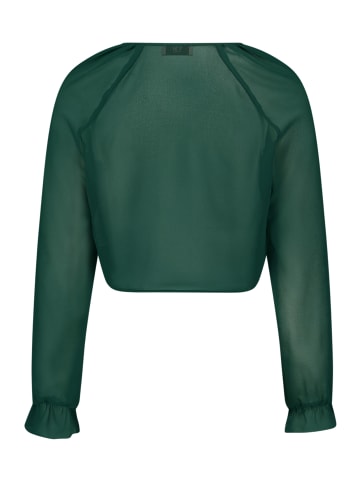 Vera Mont Bolero-Jacke mit gekräuseltem Ausschnitt in Dark Moss