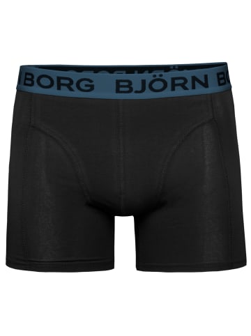 Björn Borg Boxershorts Cotton Stretch Boxer 7er Pack in schwarz