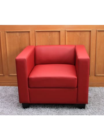 MCW Sessel Loungesessel  Lille, Rot