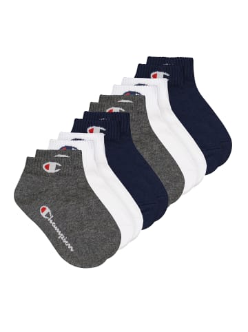 Champion Socken Quarter Socks 6pk in 532 - navy/grey/nightshadow b