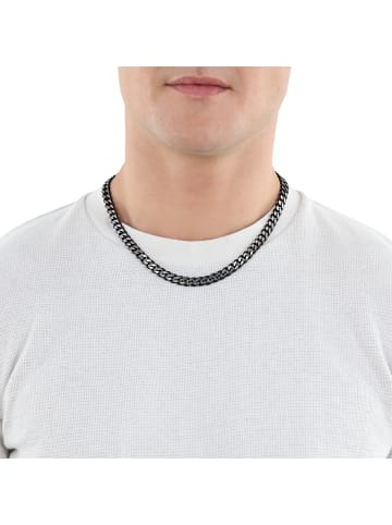 s.Oliver Collier Edelstahl, IP Schwarz in Schwarz