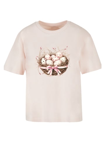 F4NT4STIC Everyday Tee Osterei Nest Korb Dekor in pink