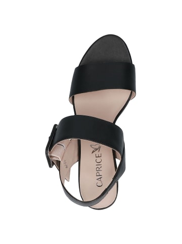 Caprice Sandalette in BLACK NAPPA