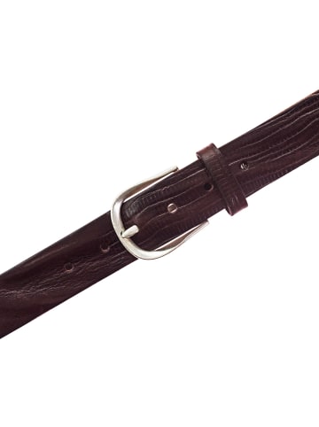 b.belt Gürtel Leder in dunkelbraun