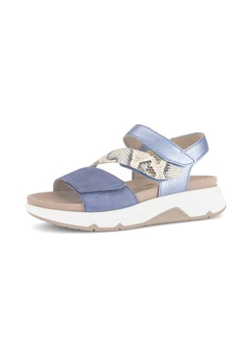 rollingsoft Plateau Sandalen in blau