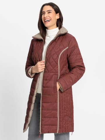 WITT WEIDEN Wende-Mantel in rotbraun