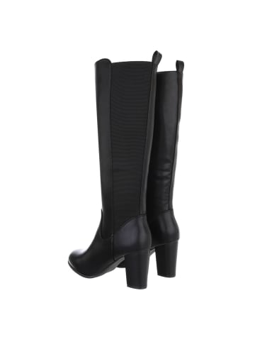 Ital-Design Stiefel in Schwarz