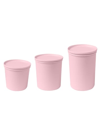 Stoneline Frischhaltedosen-Set aus rPET, 3-tlg., rosé in Rose