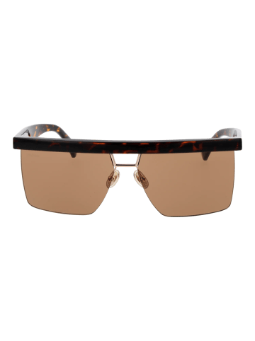 Max Mara Frauen Sonnenbrille Browline Braun
