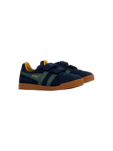 Gola Ledersneakers Kind Barrier Strap Blau