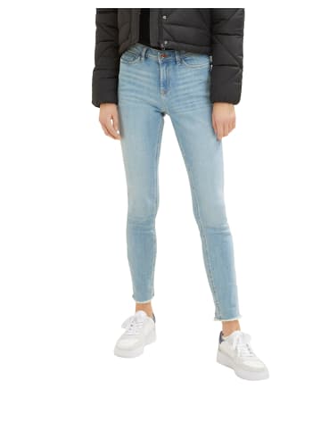 TOM TAILOR Denim Jeans in used light stone blue denim
